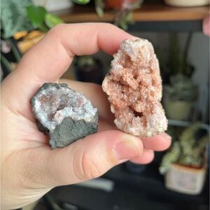 Natural Amethyst Set of 2